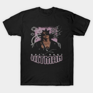 Bret Hart The Hitman T-Shirt